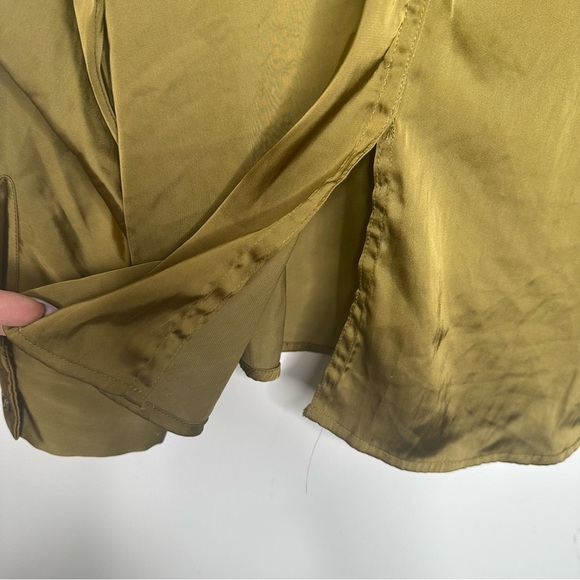 Currant Air Green Dolman Sleeve Blouse Large - Picture 7 of 8